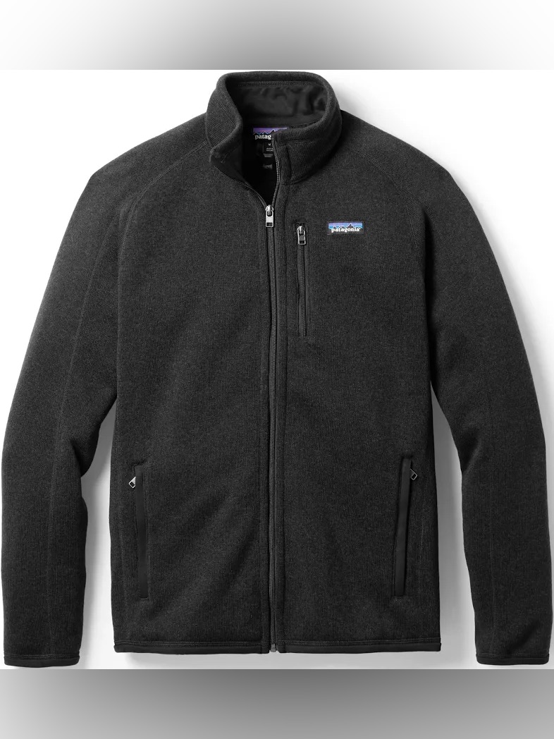 Patagonia Black Men’s Full-Zip Fleece Jacket